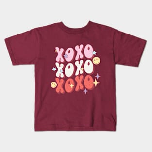 Hug's and Kisses Valentines Day Kids T-Shirt